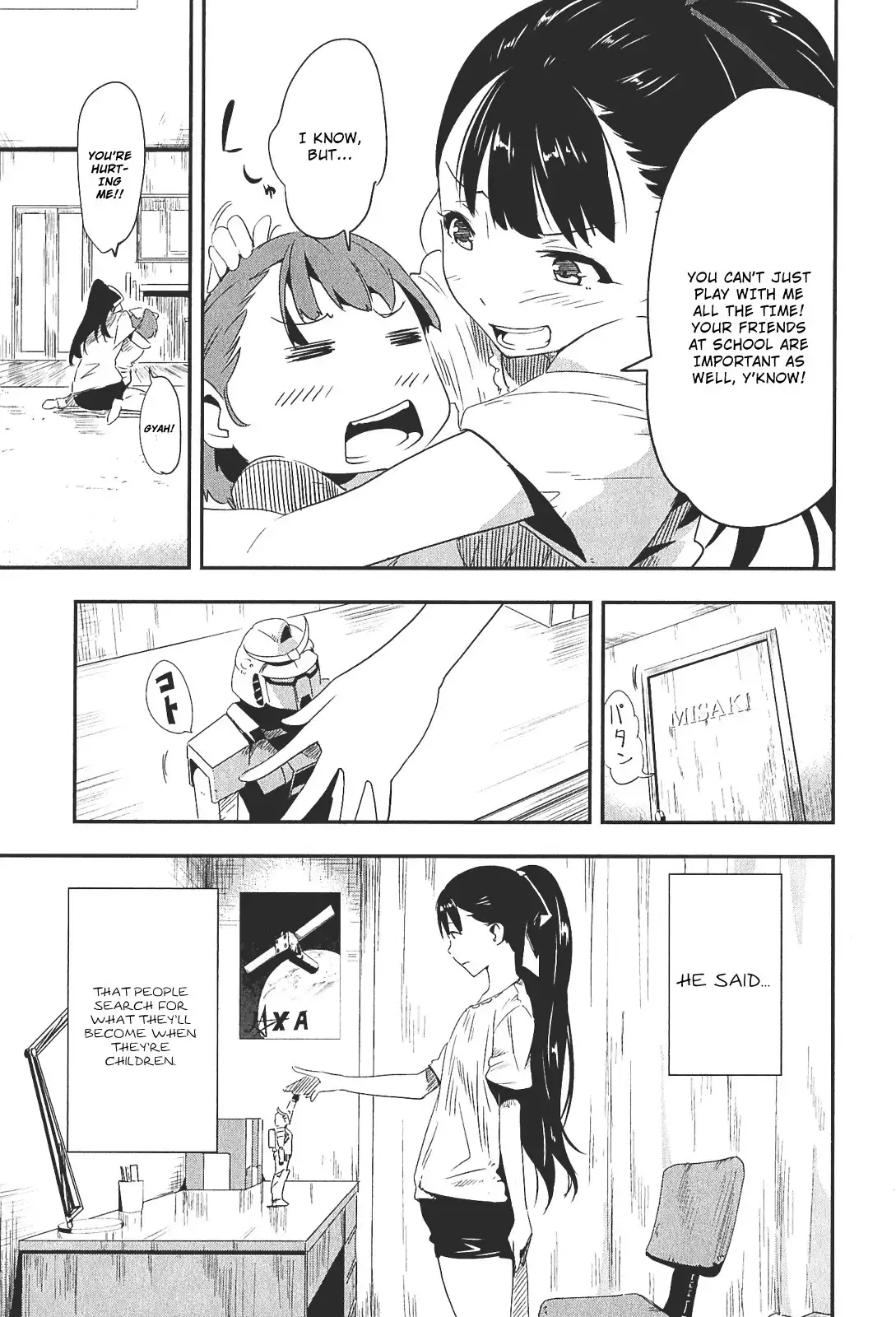 Robotics;Notes - Senomiya Misaki no Mihappyou Shuki Chapter 3 15